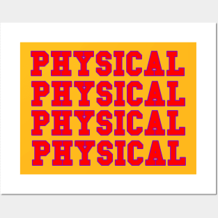 Physical Let's Get Physical Posters and Art